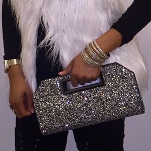 Women’s glitter clutch